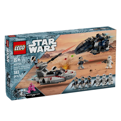 Lego Star Wars 40755 Landing Craft Battle Reconnaissance Boat Boys' Day Building Blocks Toy Gift