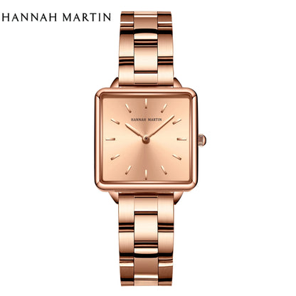 Simple Design Stainless Steel Strap Quartz Machine Core 3ATM Waterproof Wrist Watch Multifunctional Dropshipping Women's Watches