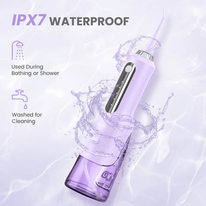 SEJOY Water Flosser for Teeth Irrigator Teeth Whitening Tool Portable Water Pick Personal Care Appliances Dental Teeth Cleaner