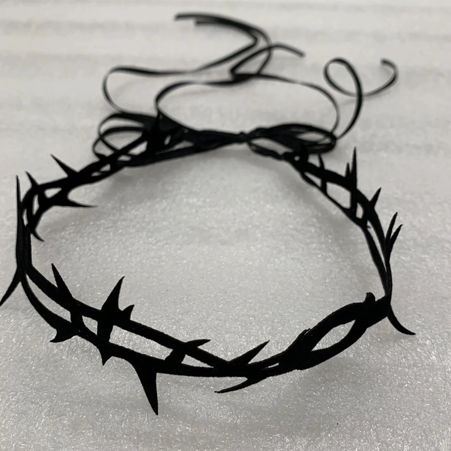 Black Lace Velvet Thorn Necklace For Women Gothic Punk Rock Choker Necklace Fashion Party Chokers Necklaces YK2 Jewelry Gifts