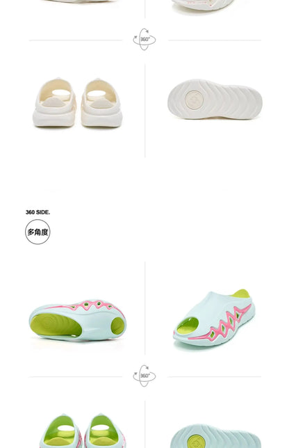 RIGORER Shark 3 Sports Slides: Post - Game Recovery, Summer Outdoor, Anti - Slip Basketball Sandals for Men & Women Z325160508