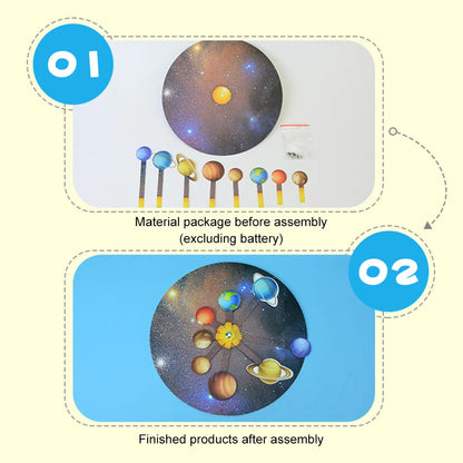 Planet Physics Science Educational Learning Practical Skills Early Education Toy Scientific Experiment DIY Learning Toy