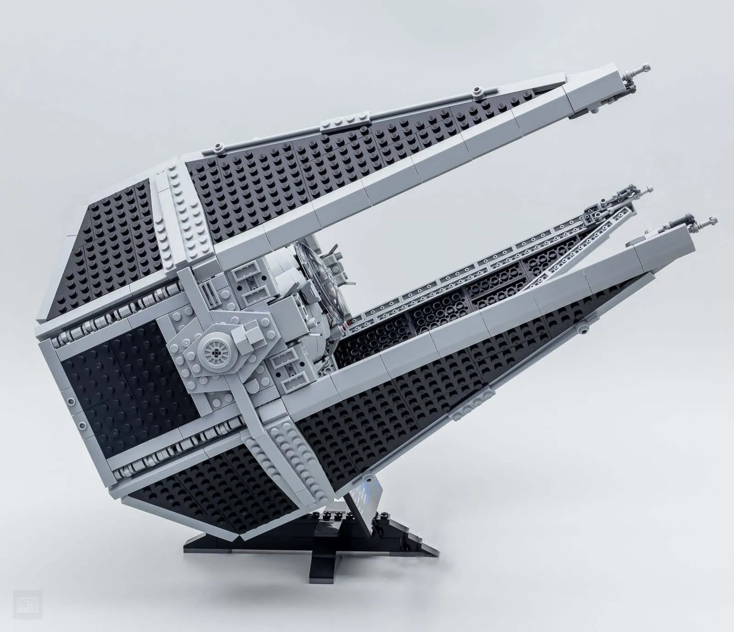 New 1931PCS Technical TIE Interceptors Spaceship 75382 Building Blocks Starfighter MOC Assembly Collectibles Display Model Gifts