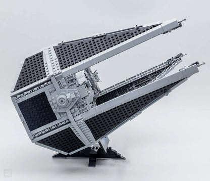 New 1931PCS Technical TIE Interceptors Spaceship 75382 Building Blocks Starfighter MOC Assembly Collectibles Display Model Gifts
