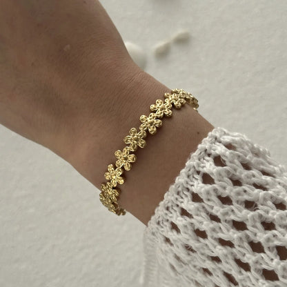 Exaggerated Metal Shell Starfish Flower Bangles Bracelets For Women Men Stainless Steel Fish Bow Heart Open Cuff Bangle Jewelry