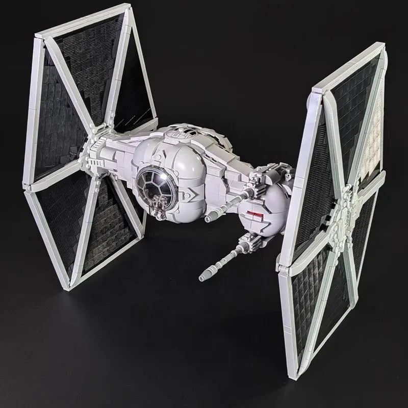 MOC Space Wars Weapon Imperial TIE Fighter Bomber Spaceship Sets Building Blocks Kid Toys Boys Christmas Gift
