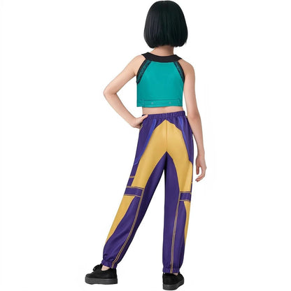 EtherealBe Kids Demon Hunter Cosplay Outfit for Girls