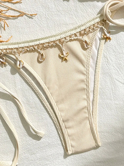 Peachtan thong bikini women push up beach swimwear 2 piece swimsuit women bikini bathing suit summer women beachwear