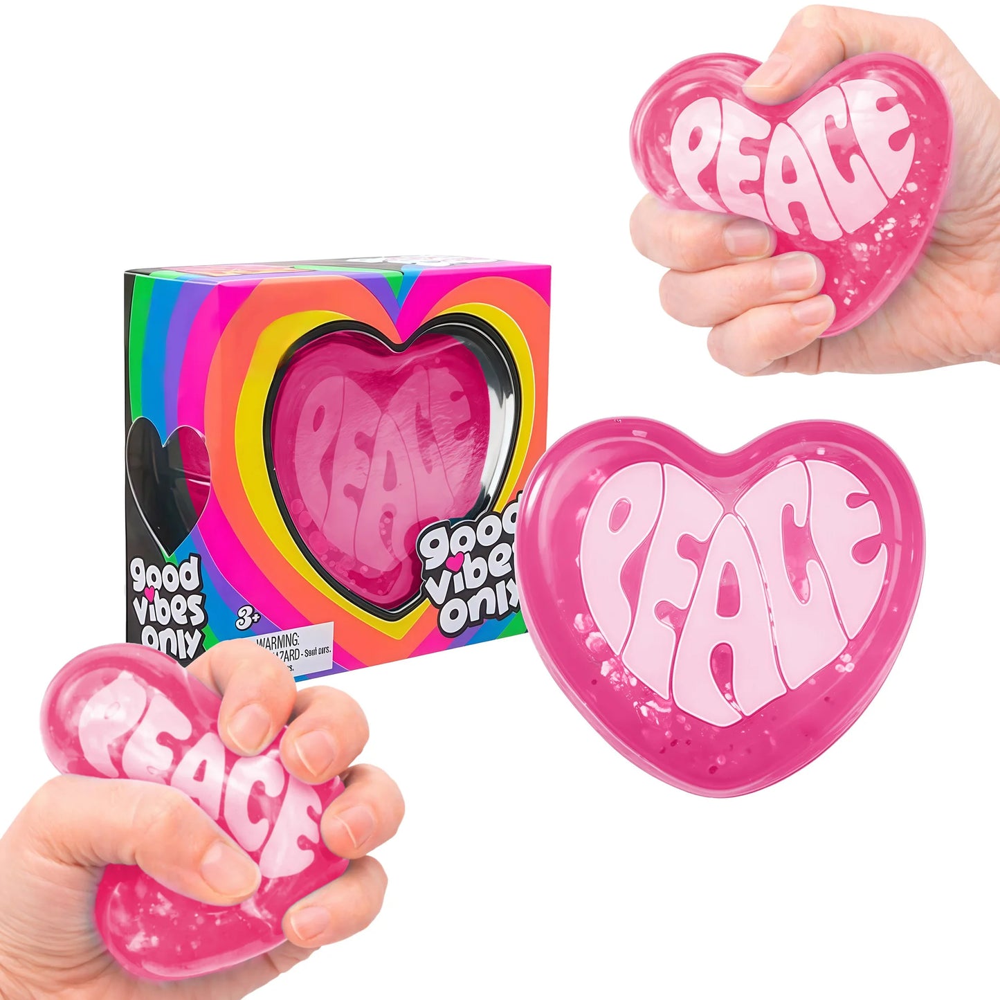 【In Stock】Needoh Heart Squishy Toy Blind Box Cute Heart Shape Stress Relief Soft Slow Rebound Fun Portable Toy Surprise Toy Gift
