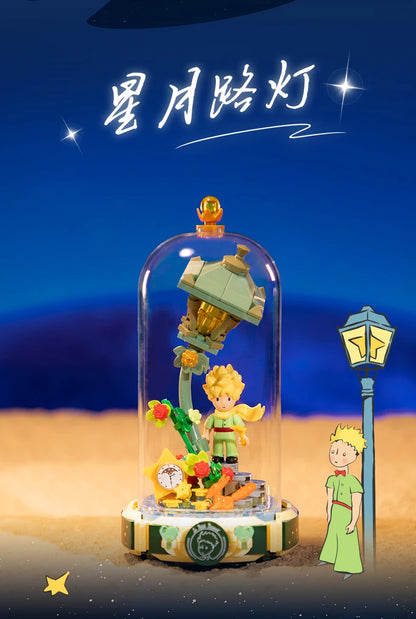 Le Petit Prince Building Blocks Rose Eternal Dream Scene Assembly Toys Model Ornaments Building Blocks Children Gifts