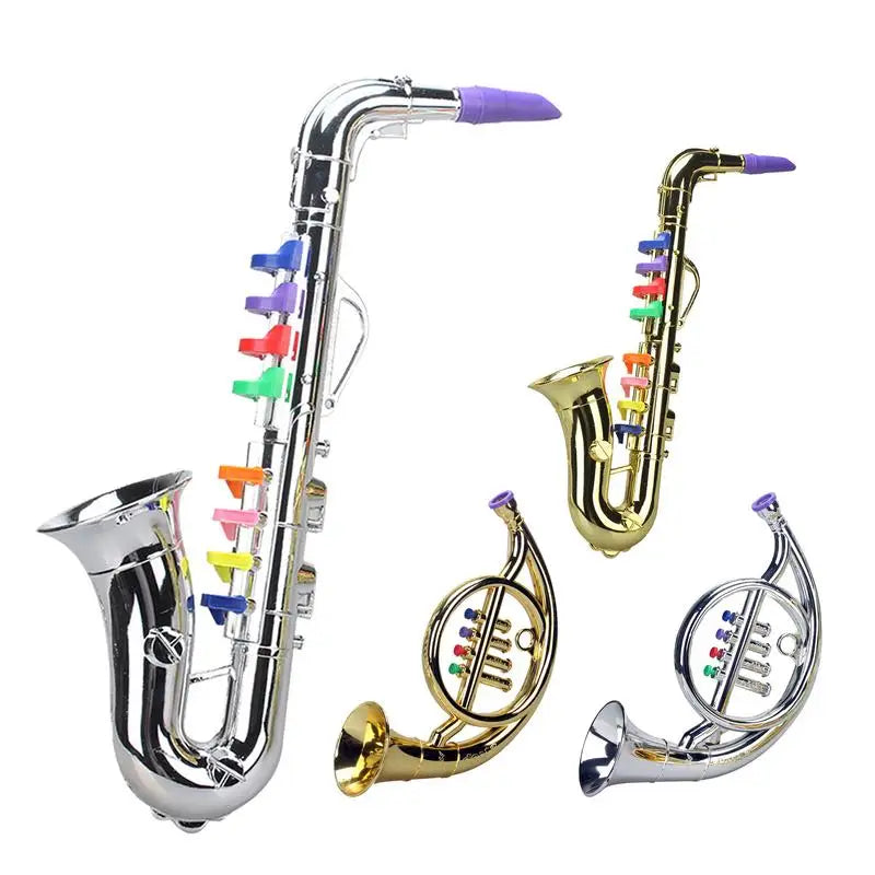 Toy Saxophone Saxophone Model Toy Multifunctional Early Educational Toys Simulation Musical Instrument For Toddler Girls Boys