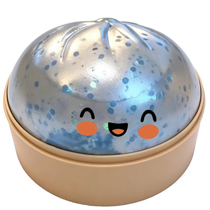 Simulation Flash Dumpling Pressure Ball Slow Rebound Soft Pinch Decompression Baozi  modeling stress relief toy birthday Gifts