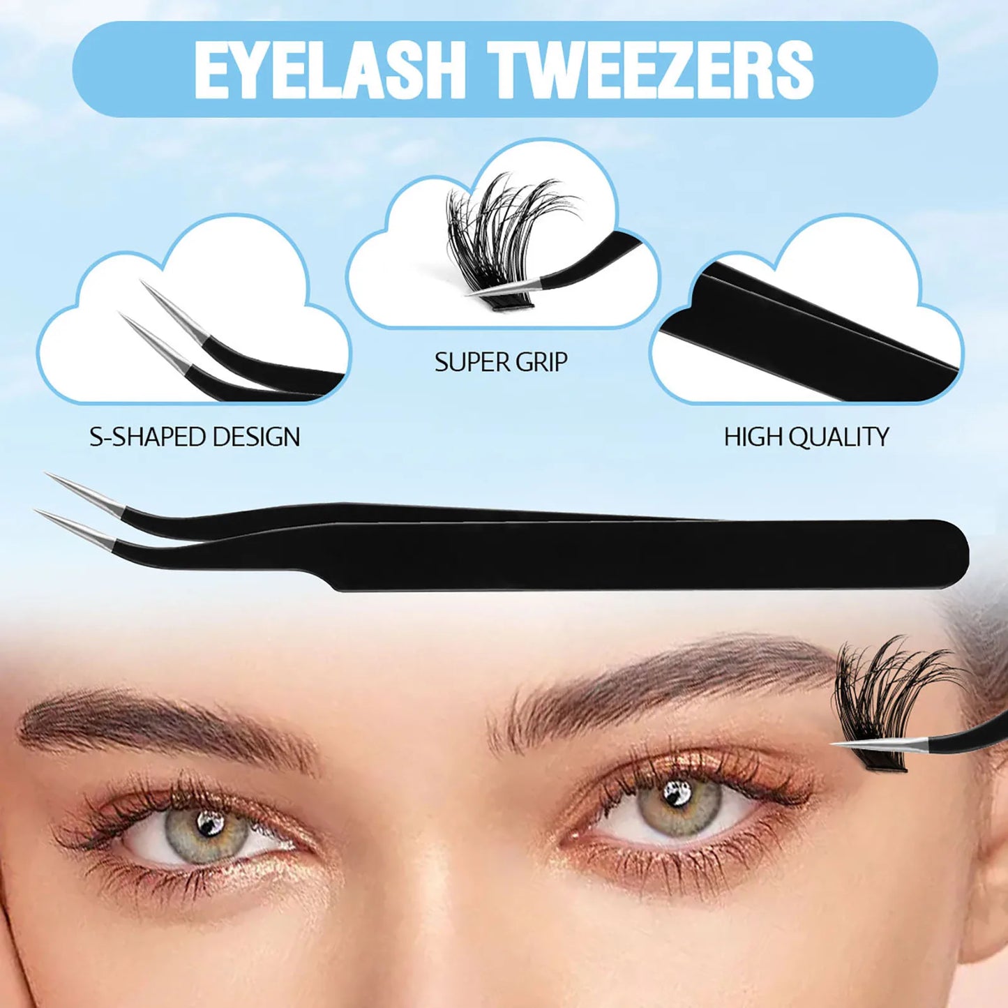 DIY Lash clusters set Colour Manga Eyelashes Extensions False eyelash bundle natural Fluffy Lashes Halloween cosplay makeups