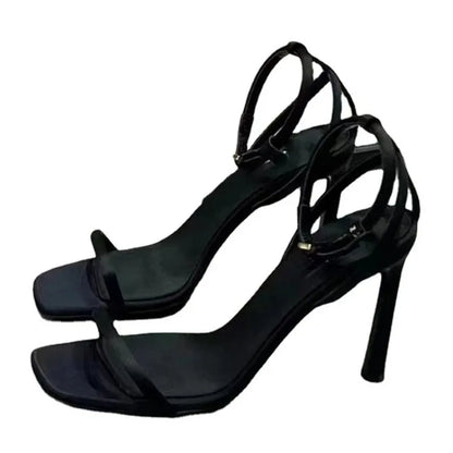 Women's Sandals Summer High Heel 2025 Fashion Elegant High Heel Shoe Open Toe Banquet Shoe Women Shoe Zapatos