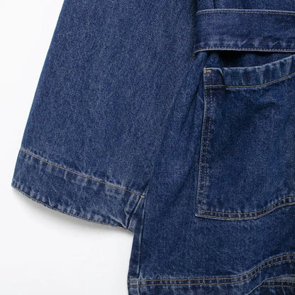 Denim Hoodie Jacket Woman'S Jean Button Up Long Sleeves Washed Casual Denim Casual Jackets For Women 2024 Autumn Versatile