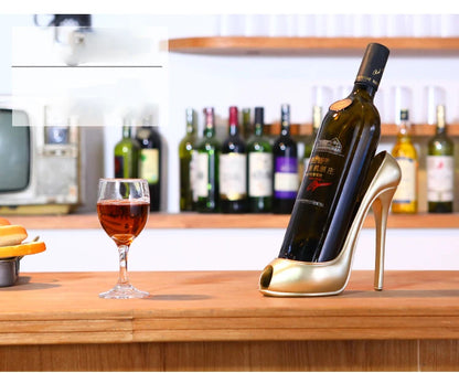 Creative High Heels Wine Rack Ornaments European Wine Rack Home Decoration Ornaments Wine Cabinet Jewelry Wine Rack Crafts
