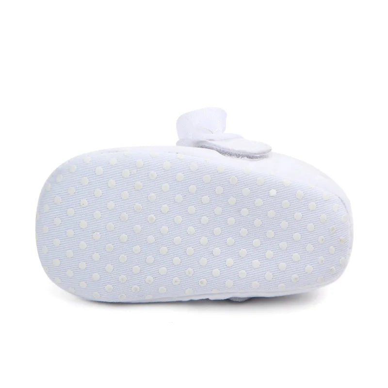 Baby Girl Shoes First Walkers Flower Pattern Fabric Cotton Shoe Unisex Non-slip Breathable Soft Bottom Toddler Crib 0-18M