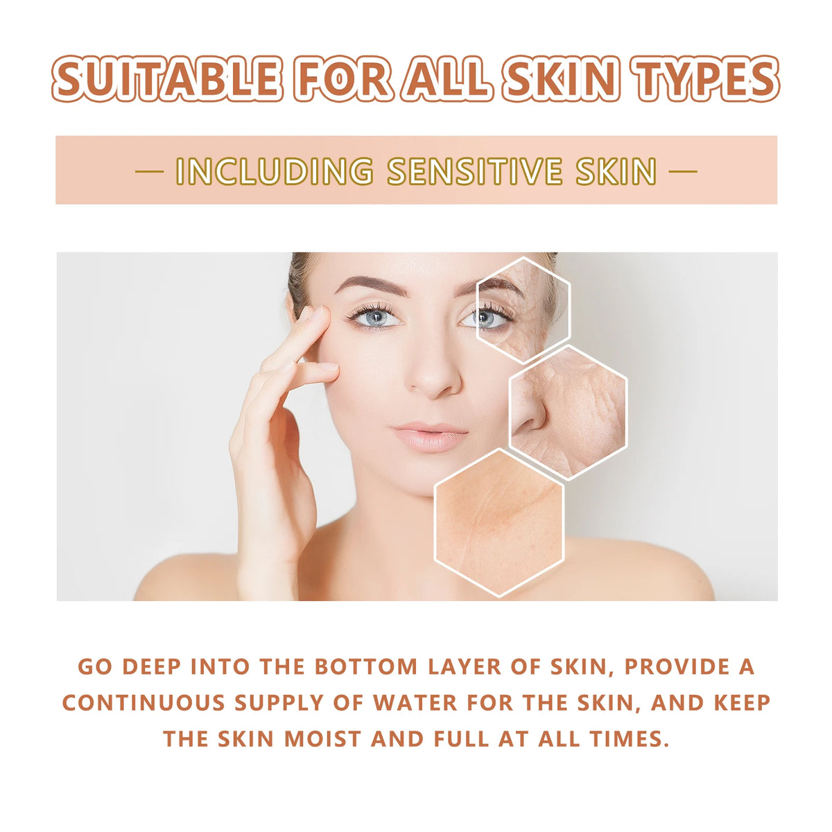 EELHOE removes large pores, shrinks the essence, tightens the face, hyaluronic acid, reduces fine lines, moisturizes and hydrate