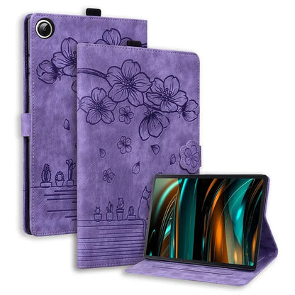 Coque For Samsung Tab A9 Plus 11" Tablet Case Luxury PU Leather Wallet Cover For Galaxy Tab A9+ SM-X210 SM-X215 SM-X216B Funda
