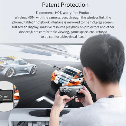 M2 Pro TV Stick Wifi Wireless 1080P HDTV Projector Monitor Mirror Screen Display Receiver Adapter for IOS Android DLNA Miracast