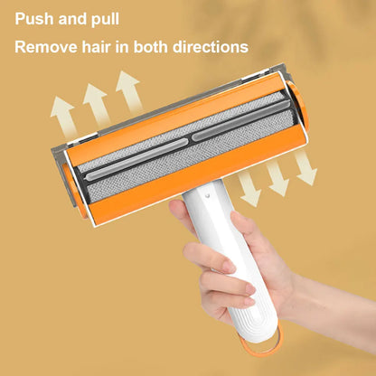 Roller Hair Remover Tool Reusable Pet Hair Remover Brush Portable Pet Hair Removing Tool with Hair Storage Box for Cat Dog Hair