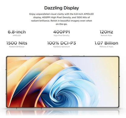 New Original Global Version Nubia Z60 Ultra Leading Version NX721J Snapdragon 8 Gen 3 Leading Version 6.8" 2480x1116 50MP 6000mA