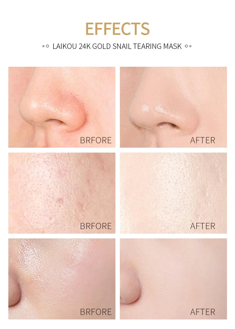 Sakura Peeling Face Mask Deep Cleansing 24k Gold Blackhead Removed Tear Off Mask Repairing & Smoothing Facial Skin Care 50g