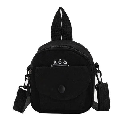 Messenger Bag New Canvas Shoulder Bag Female Small Canvas Bag Fashion Students Simple Single Shoulder Phone Bags