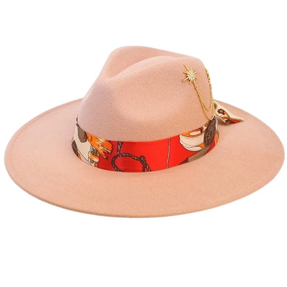Fashion Fedoras Homburg Panama Hat Exotic Maillard for Women Men Photo Props Western for Men Women Unisex Wear Headwear