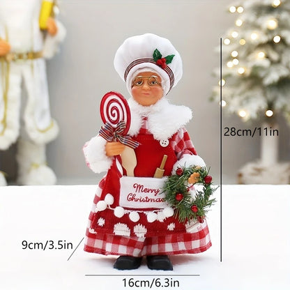 Christmas chef, home decoration, Christmas party decoration, birthday decoration, Christmas gift table decorations