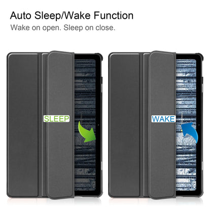 For Nokia T21 T20 T10 tablet protective case tablet computer case is three fold and the cover is anti-falling case pc