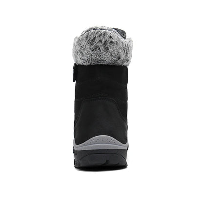 Winter Boots Men 2023 New Warm Plush Snow Boots Unisex Women Outdoor Work High Top Hiking Shoes Non-slip Mid-Calf Boots