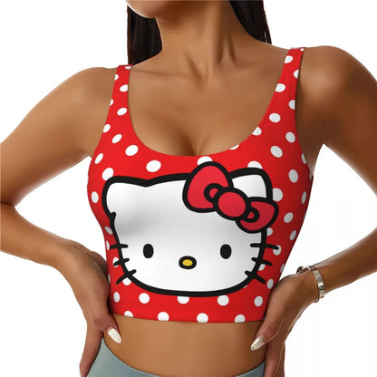 EtherealBe Hello Kitty Sports Bra for Women