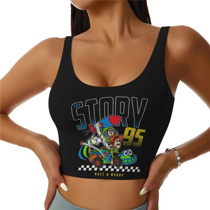 EtherealBe Toy Story Jessie Sports Bra for Women