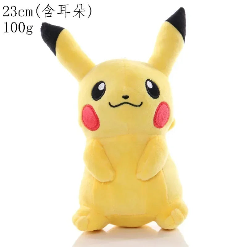 EtherealBe Pikachu plush 23cm yellow soft toy for kids and collectors Pokemon plush stuffed animals