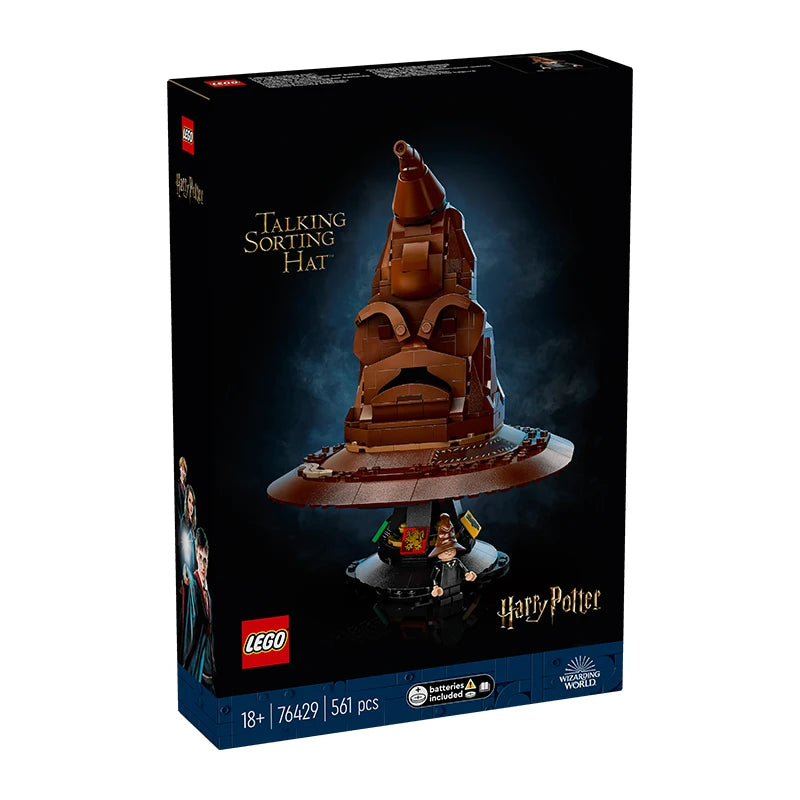 LEGO 76429 Talking Sorting Hat 561 PCS for Harry Potter  fans  Buiding Blocks Model DIY Toys For Boys Girl Gift ages 18+