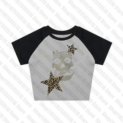 Woman Clothing Gothic Dress Harajuku Party Dresses Graphic Rock Y2k Clothes Black Mini Dress Punk Goth Emo Short Women's Summer