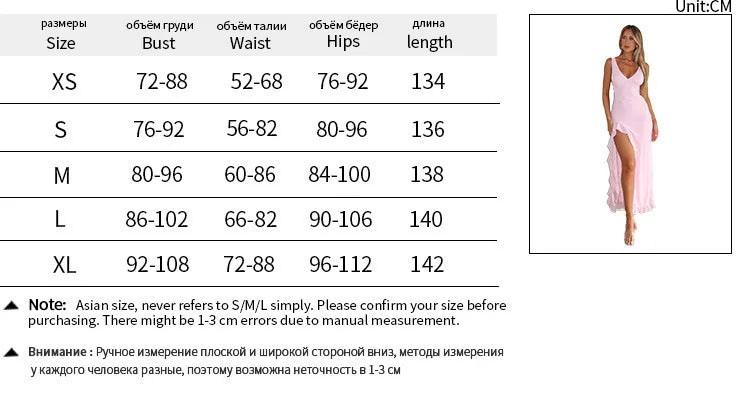 Avrilyaan Ruffle High Split Sexy Dress Women 2024 Robes Elegant Evening Summer Dress Backless Party Long Midi Dress Vestidos