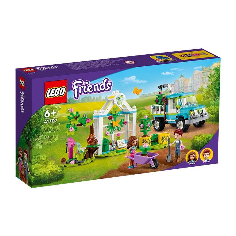 LEGO 41707 best friend series magical tree truck for boys and girls new building block toy gift