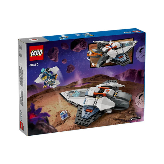LEGO City 60430 Interstellar Spaceship Male And Female Puzzle Building Block Children's Toy Gift