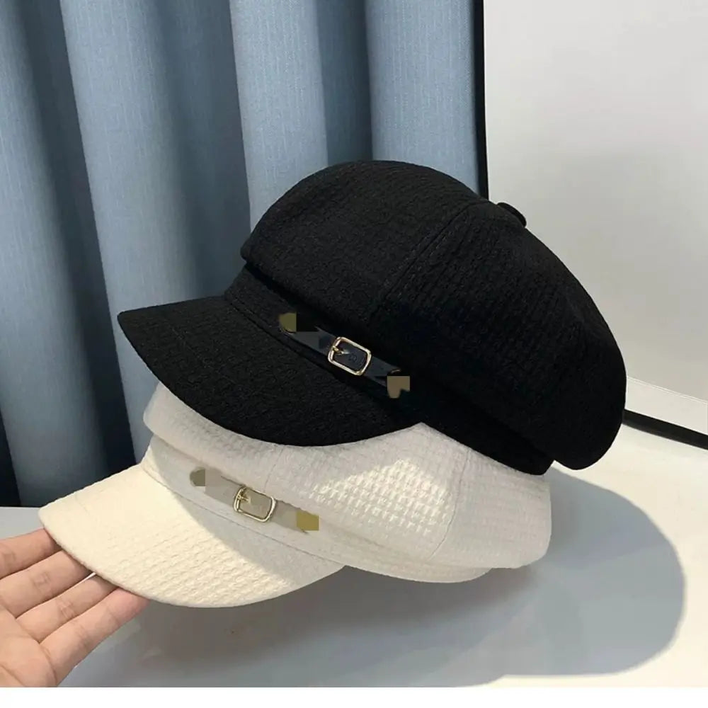 Fashion Designer Winter Women Berets Female Retro Berets Caps for women Hats Bonnets Hats for Women Octagonal Newsboy Hat