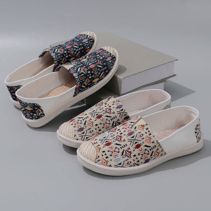 Spring new women's sports shoes, fashionable, breathable, lightweight, non-slip, wear-resistant, casual sports shoes, flat shoes