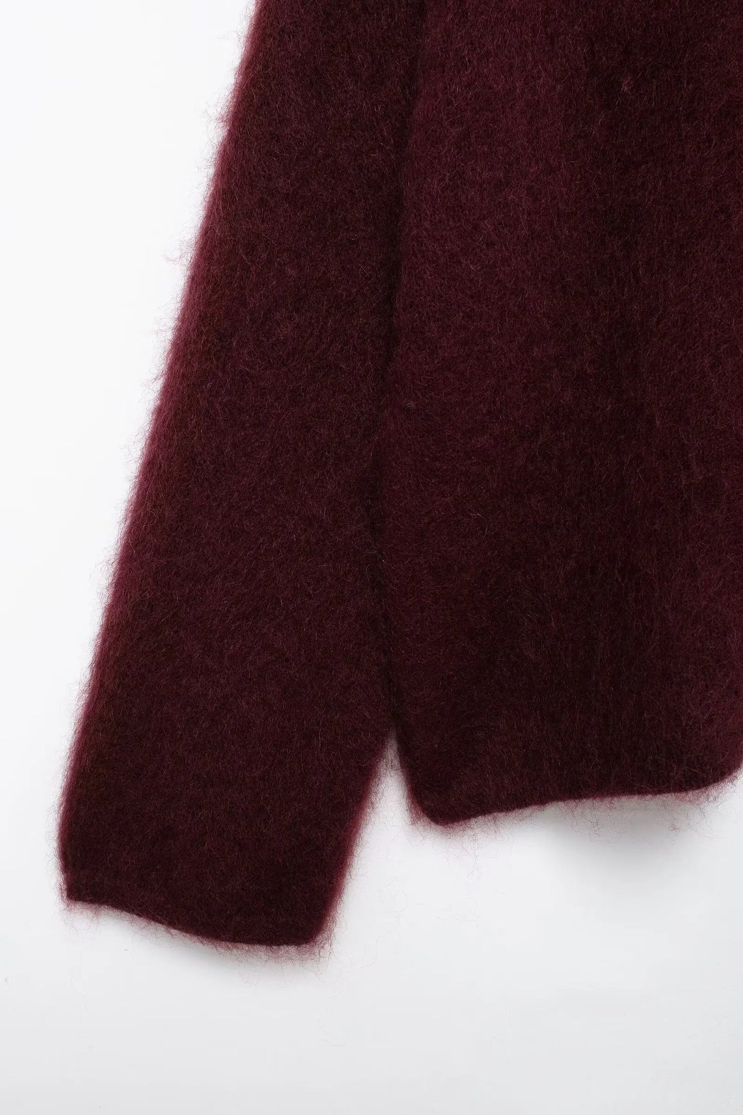 HH Autumn Sweater For Women Fashion Vintage Wine Red Knitted Pullover Long Sleeve O Neck Sweatshirt High Street Knitwear Top