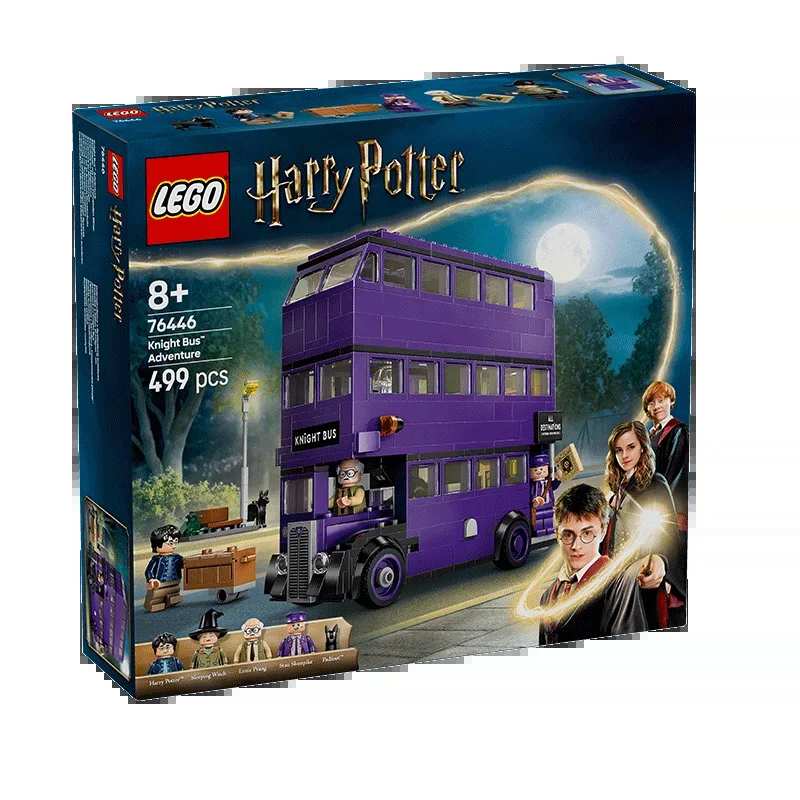 Lego Harry Potter 76446 the Adventures of Knight Bus Boys and Girls Children's Building Block Toys