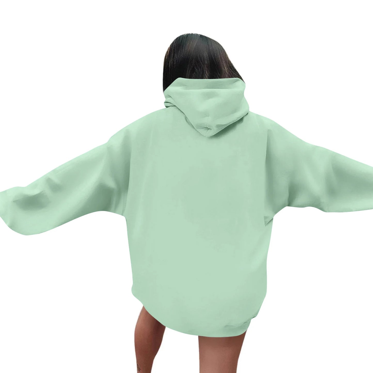 Women Halloween Printed Hoodie Casual Long Sleeve Sweatshirt Fashion Oversize Pullover Cozy Winter Streetwear Chic Loungewear