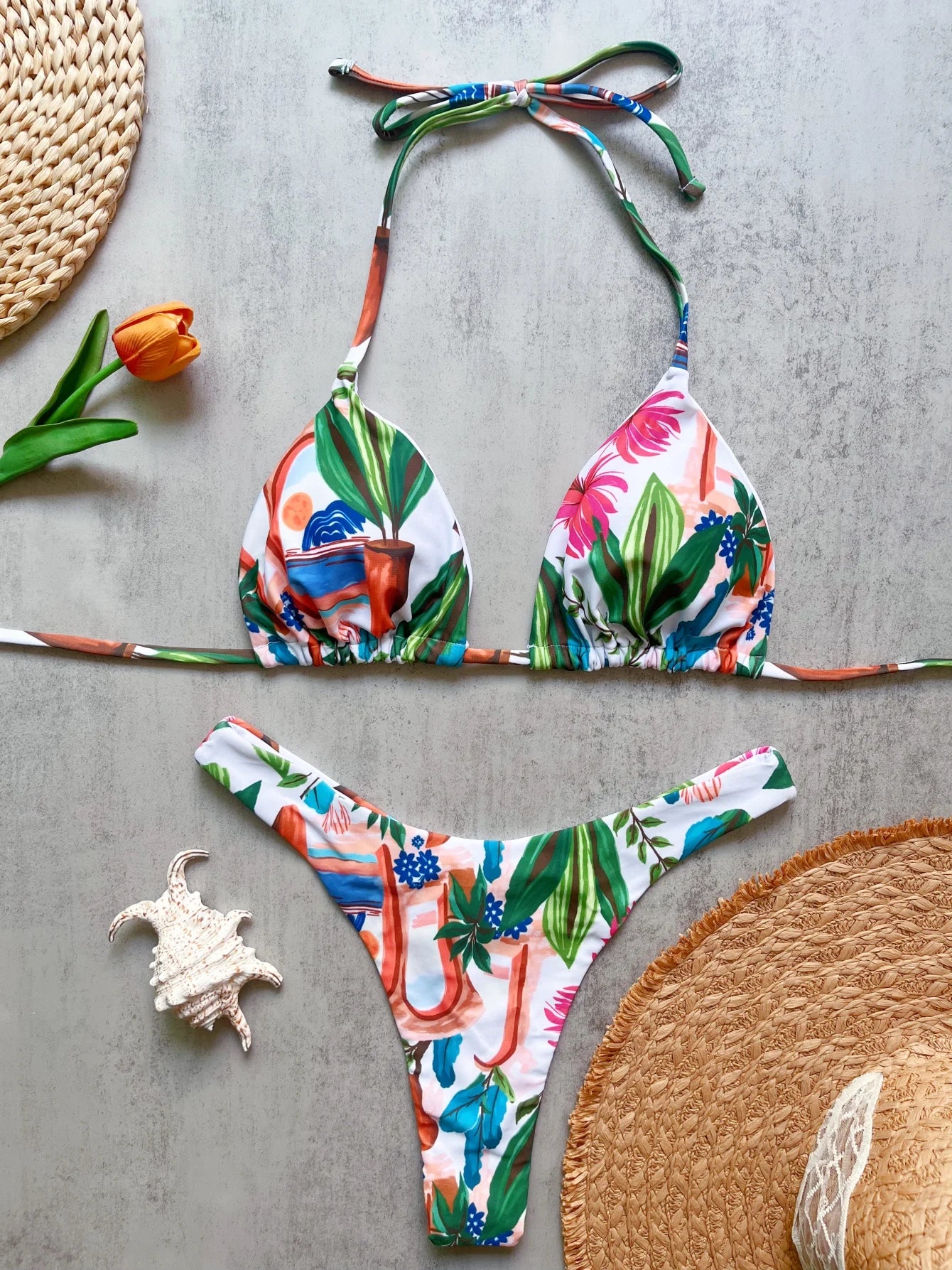 Micro Bikinis 2026 Push Up Women Swimsuits Sexy Swimwear Brazilian Bikini Set Thong Biquini Bead Swimsuit Summer Beachwear