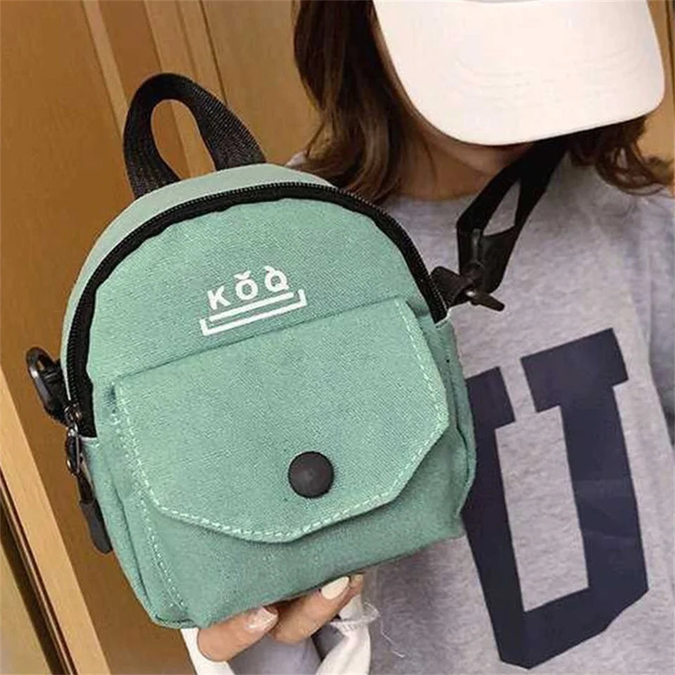 Messenger Bag New Canvas Shoulder Bag Female Small Canvas Bag Fashion Students Simple Single Shoulder Phone Bags