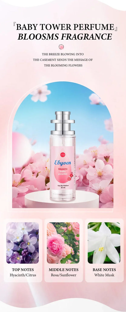 Milk Scent Baby Powder Vanilla Perfume Spray,Floral Fruity Women Scent,Coconut/Almond/Musk/Lemon/Mint/Cedar/Sakura Fragrance