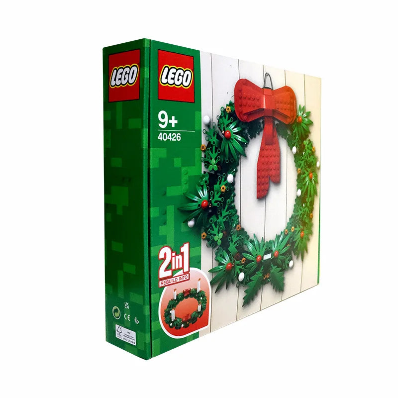 LEGO 40426 Iconic Christmas 2-in-1 Wreath with Big