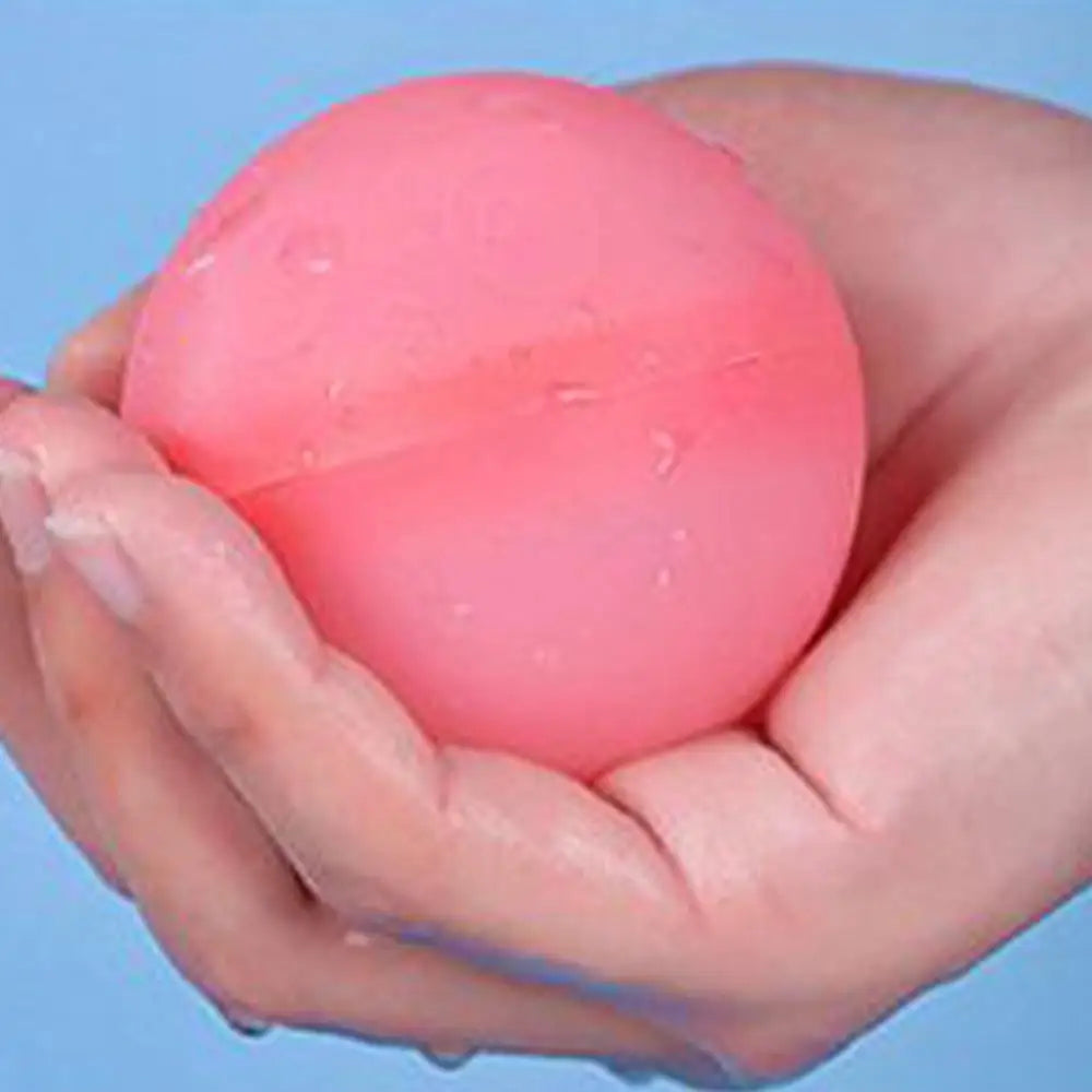 Reusable Water Baloons 16x Silicone Reusable Water Balls Quick Filling Creative Summer Pool Beach Outdoor Games For Kids &